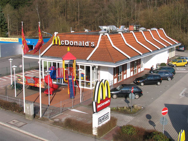 Werbeaufnahme Mcdonalds